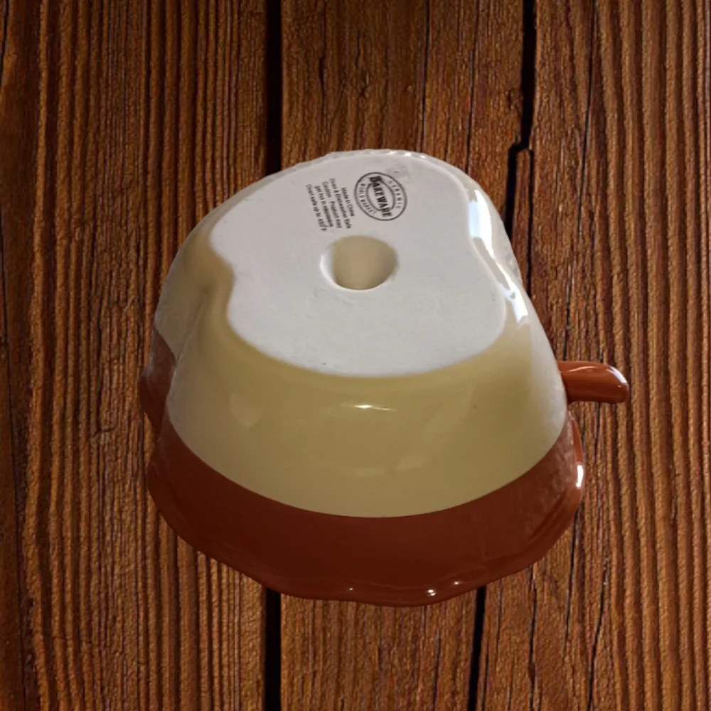 - ***WORLD MARKET CERAMIC APPLE BAKER